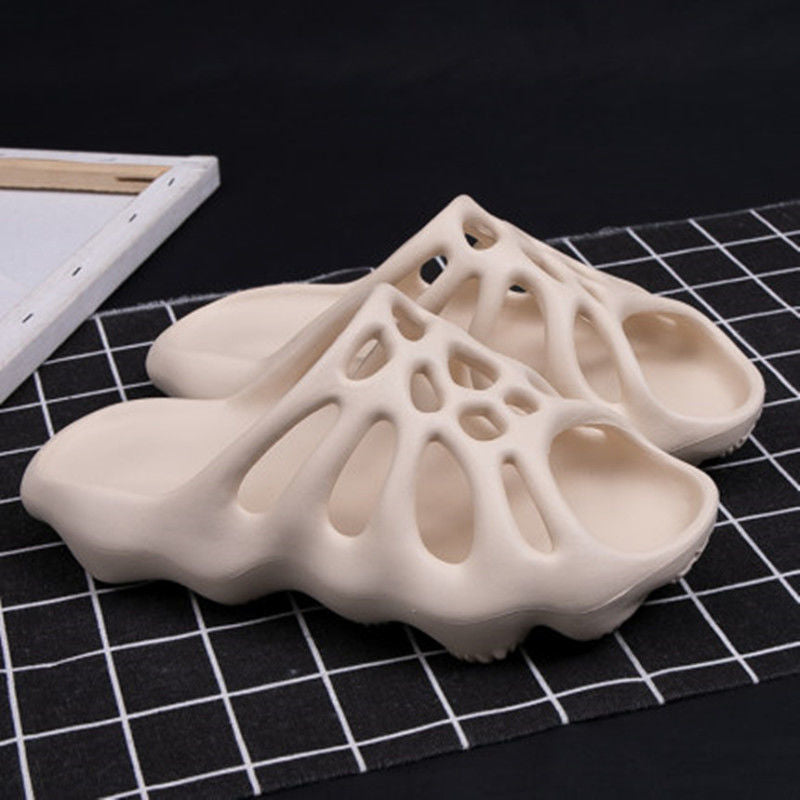 Fashion Skull Slippers Men's Summer Outdoor Wear Thick Sole Increased Soft Sole Beach Outdoor Sandals and Slippers 14