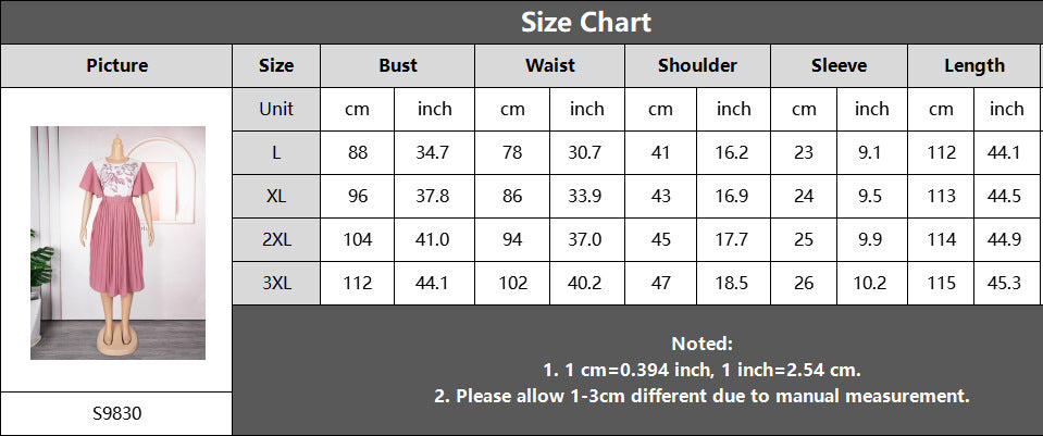 African Women's Printed Mother Of The Bride Dress Plus Size Pleated Dress With Belt 16