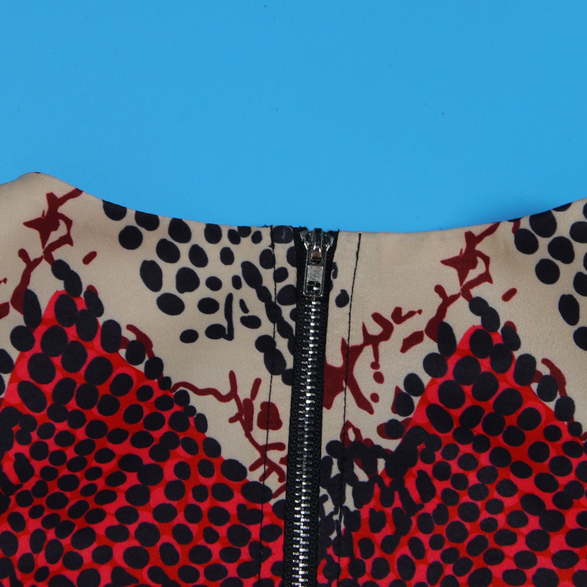 Women Sexy Printed Top and Loose Wide Leg Pants Two-piece Set 24