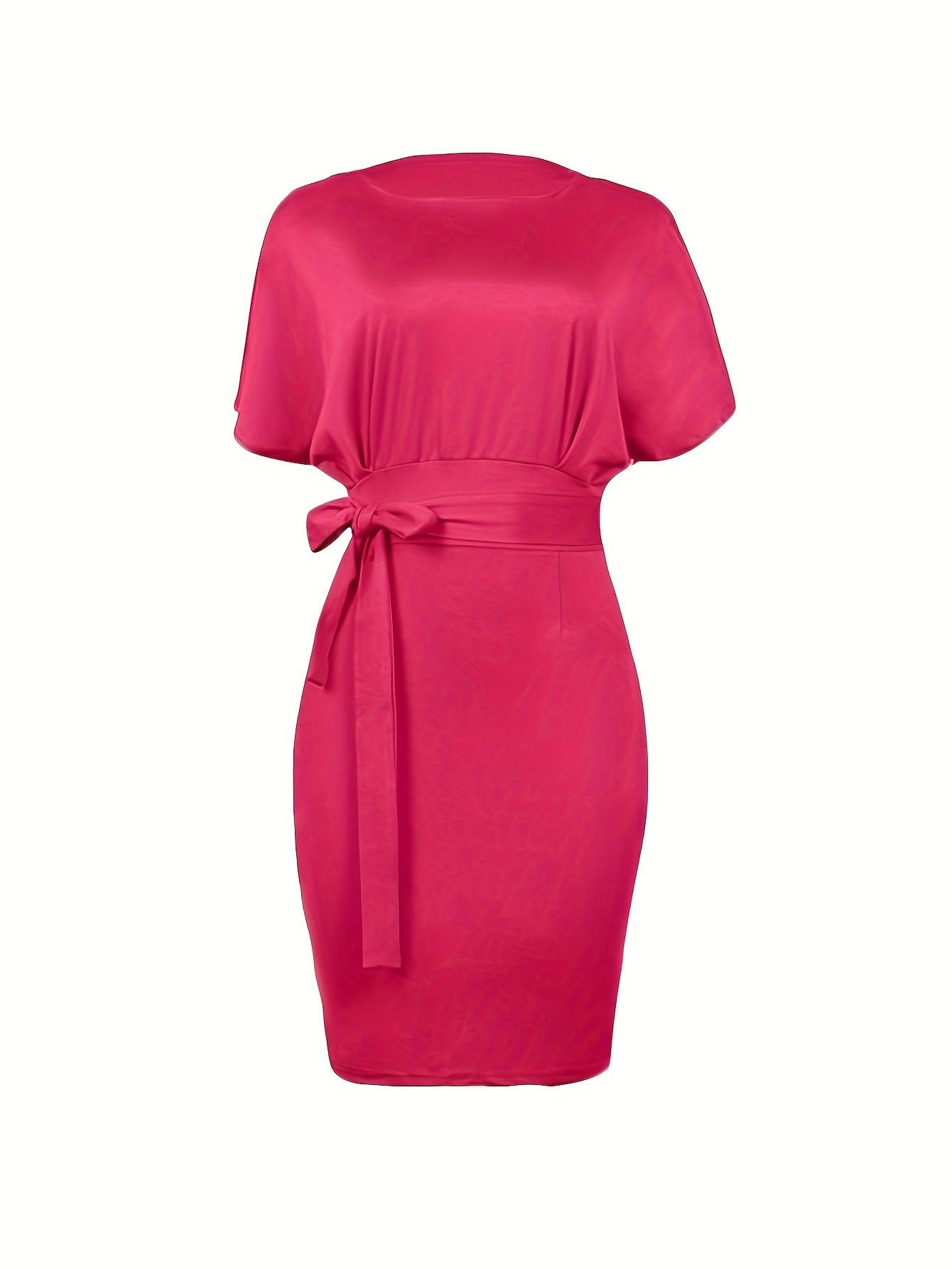 Women Elegant Short Sleeve Dress 14