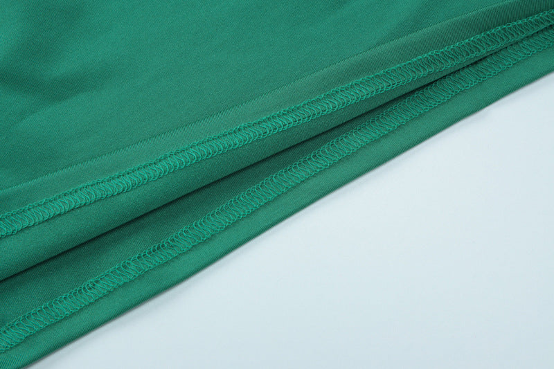 Women's Winter Fashion Sexy Hollow Slim High Neck Long Sleeve Dress 18