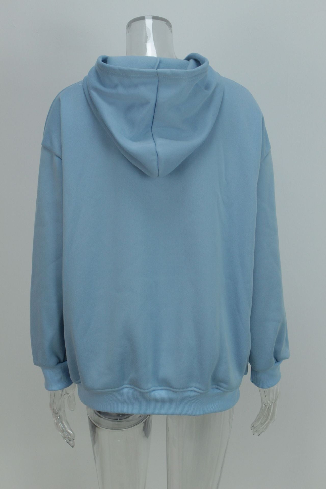 Autumn Loose Solid Color Hooded Pocket Fashion Hoodies 22