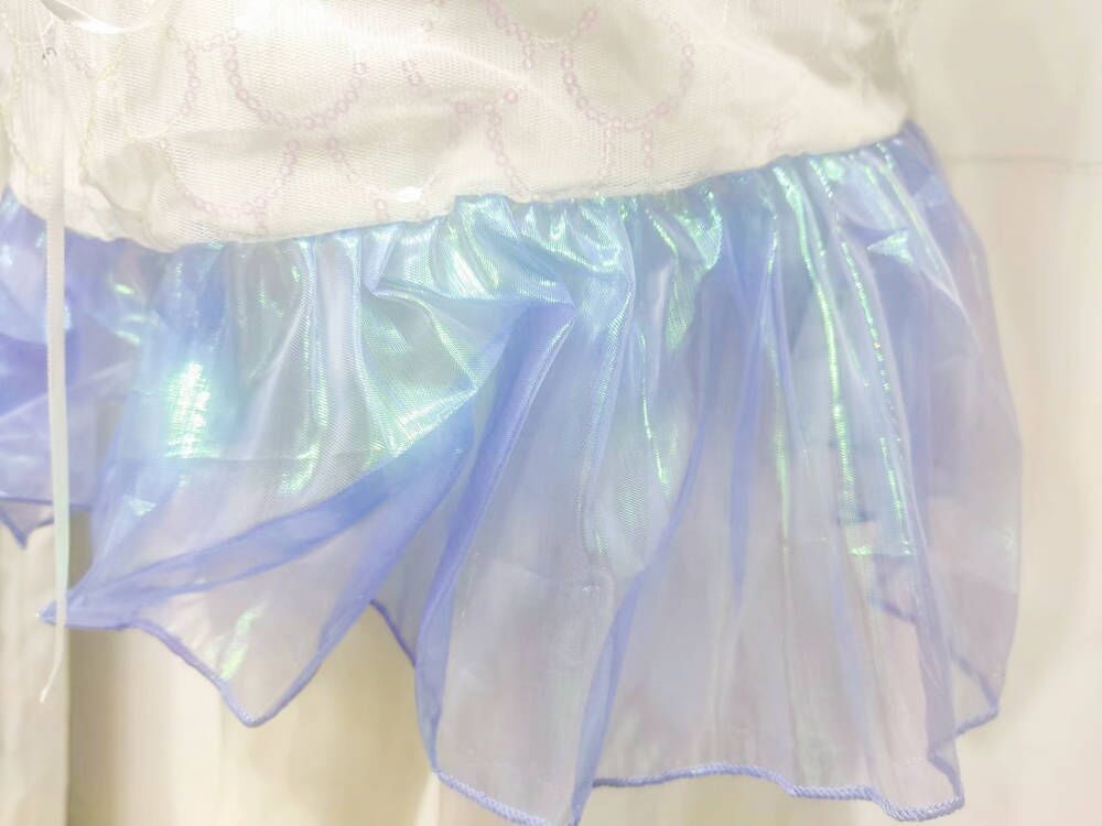 Women Beaded Sequin Bikini Mermaid Skirt Two Piece Set 13