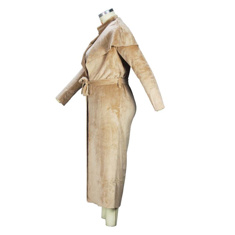 Women Fall/Winter Dress and Jacket Two-Piece Set 51