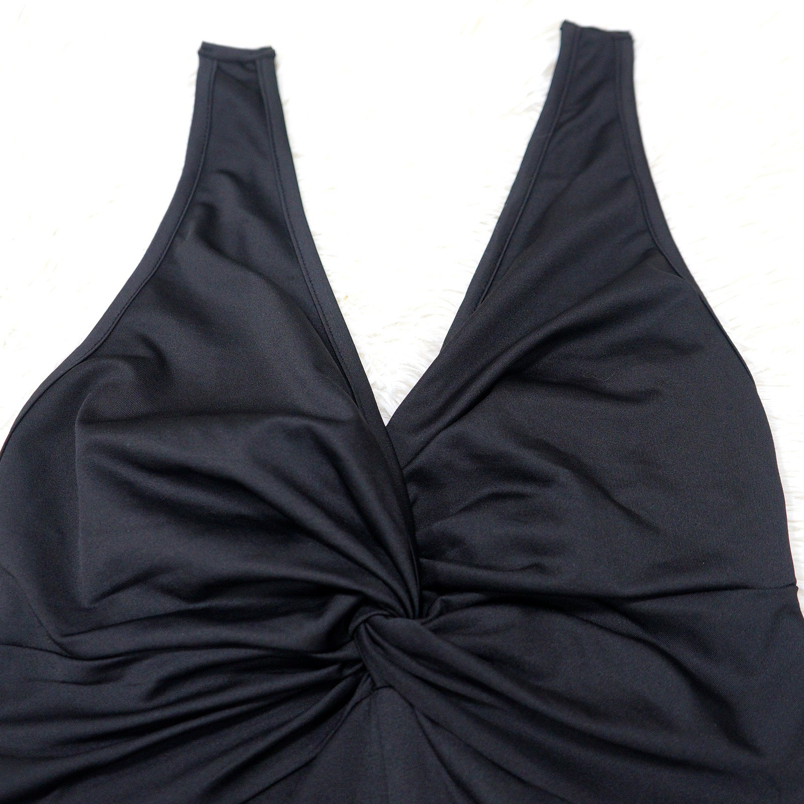 Women's Sexy Deep V Low Back Sleeveless Jumpsuit 15