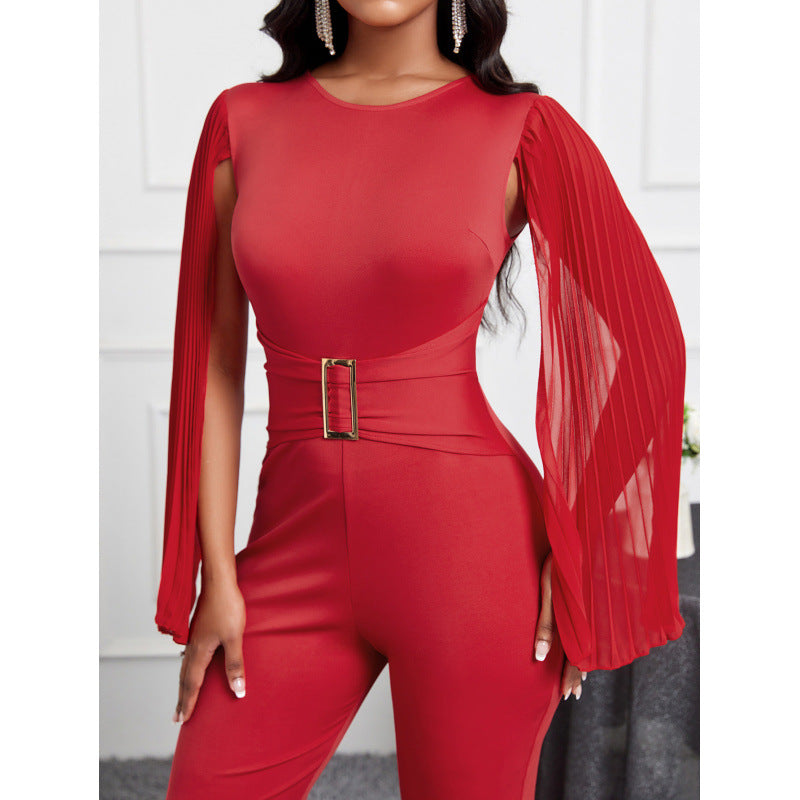 Chic & Elegant Solid Color Jumpsuit 6