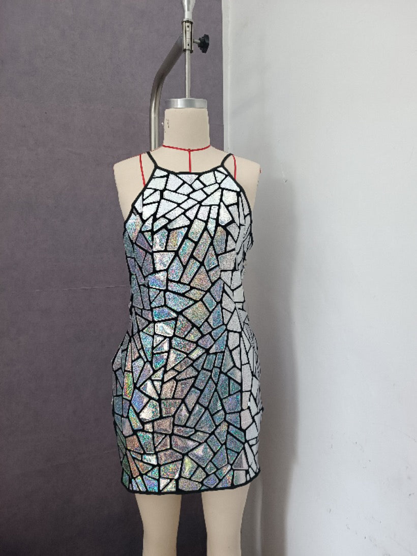 Women Sexy Halter Neck Bodycon Dress 15