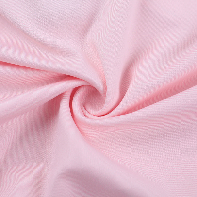 Women hollow mesh ribbon long-sleeved bodycon dress 17