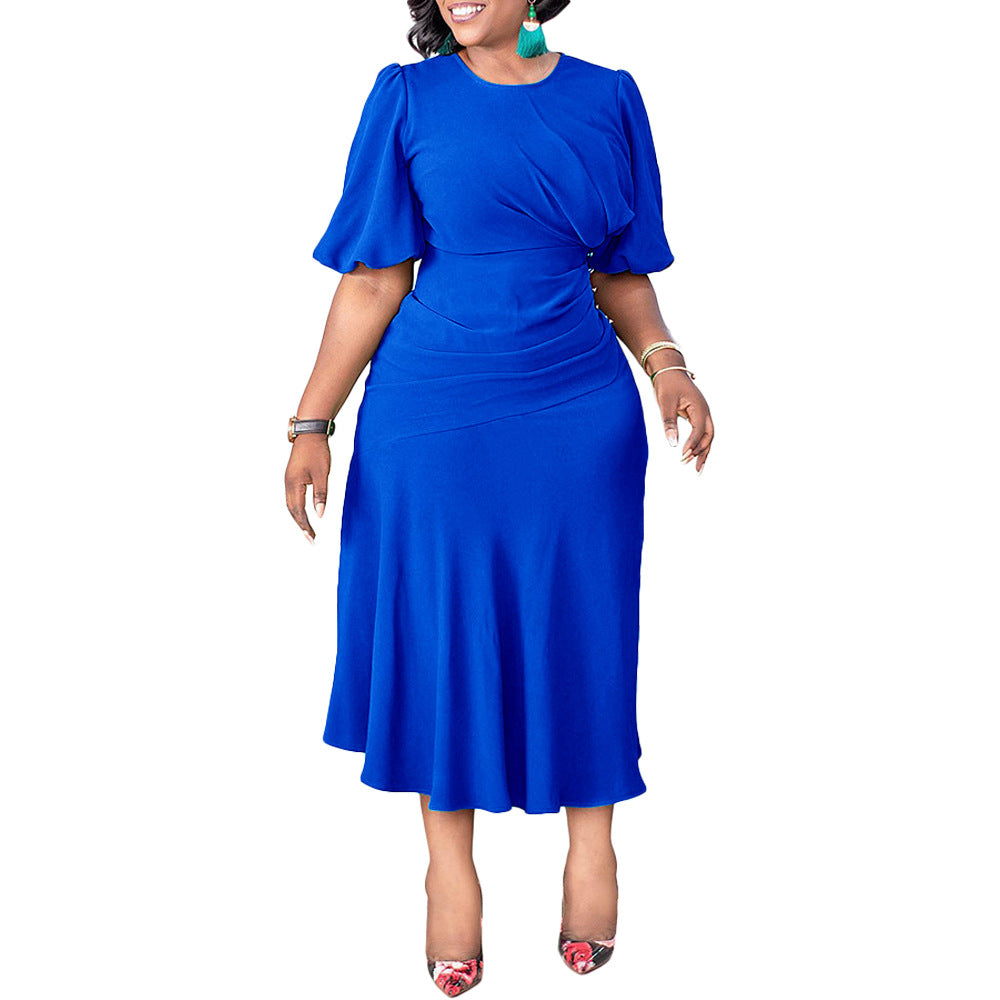 Ladies Elegant Casual Plus Size Dress 6