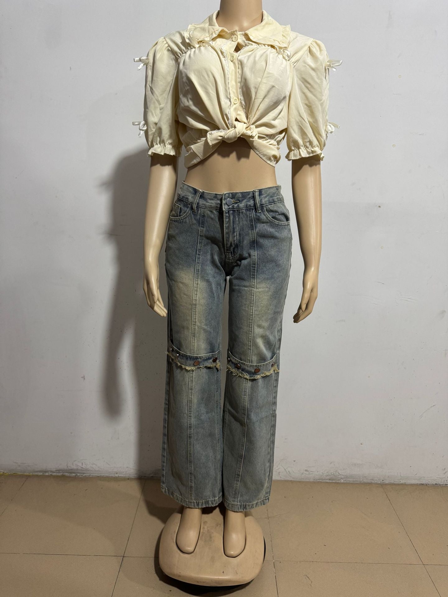 Women Fashion Denim Pants 9