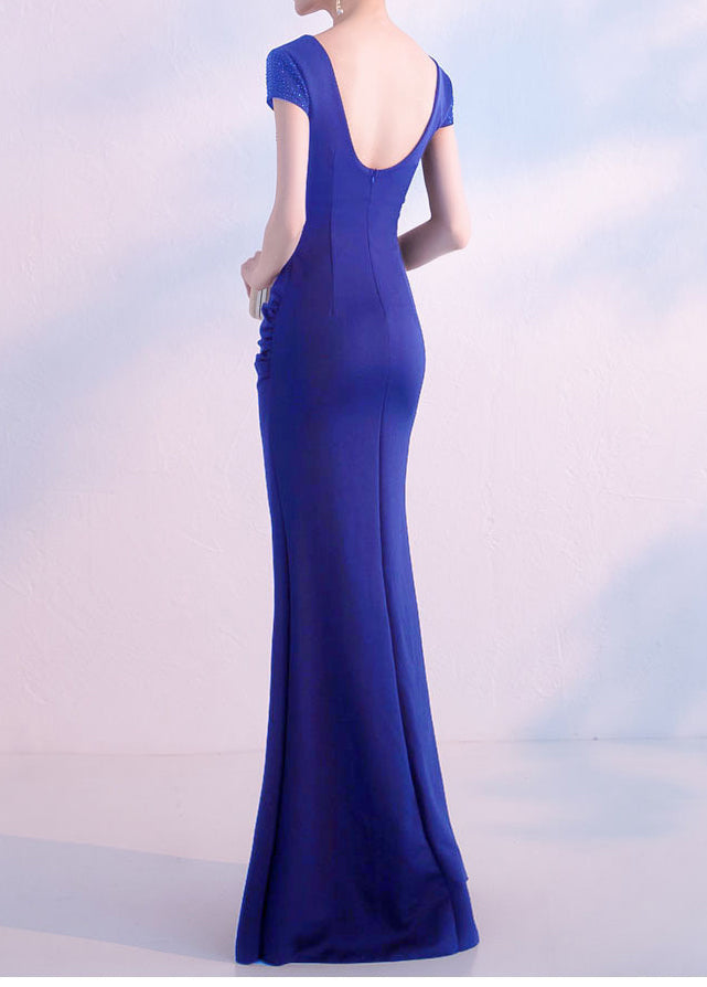 Women Formal Party Fishtail Evening Dress 19