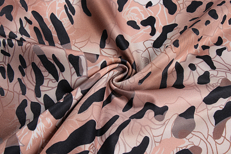 Women Summer Sexy Sleeveless Leopard Bodycon Dress 12