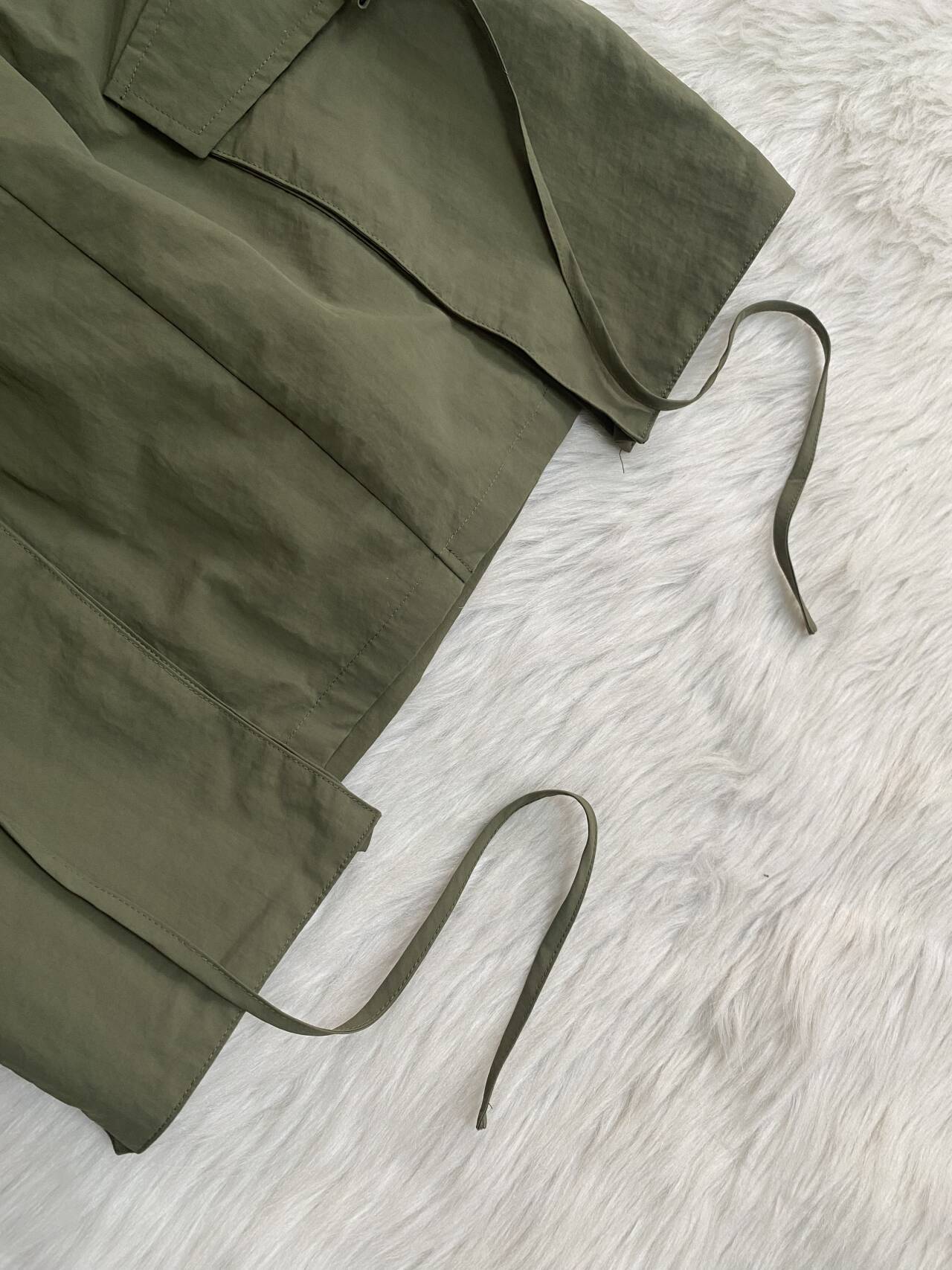 Women's Pocket Zippered Solid Color Sexy Mini Skirt 13