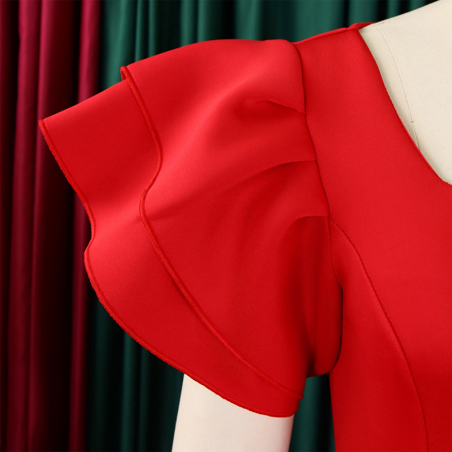 Women solid bodycon African dress 29