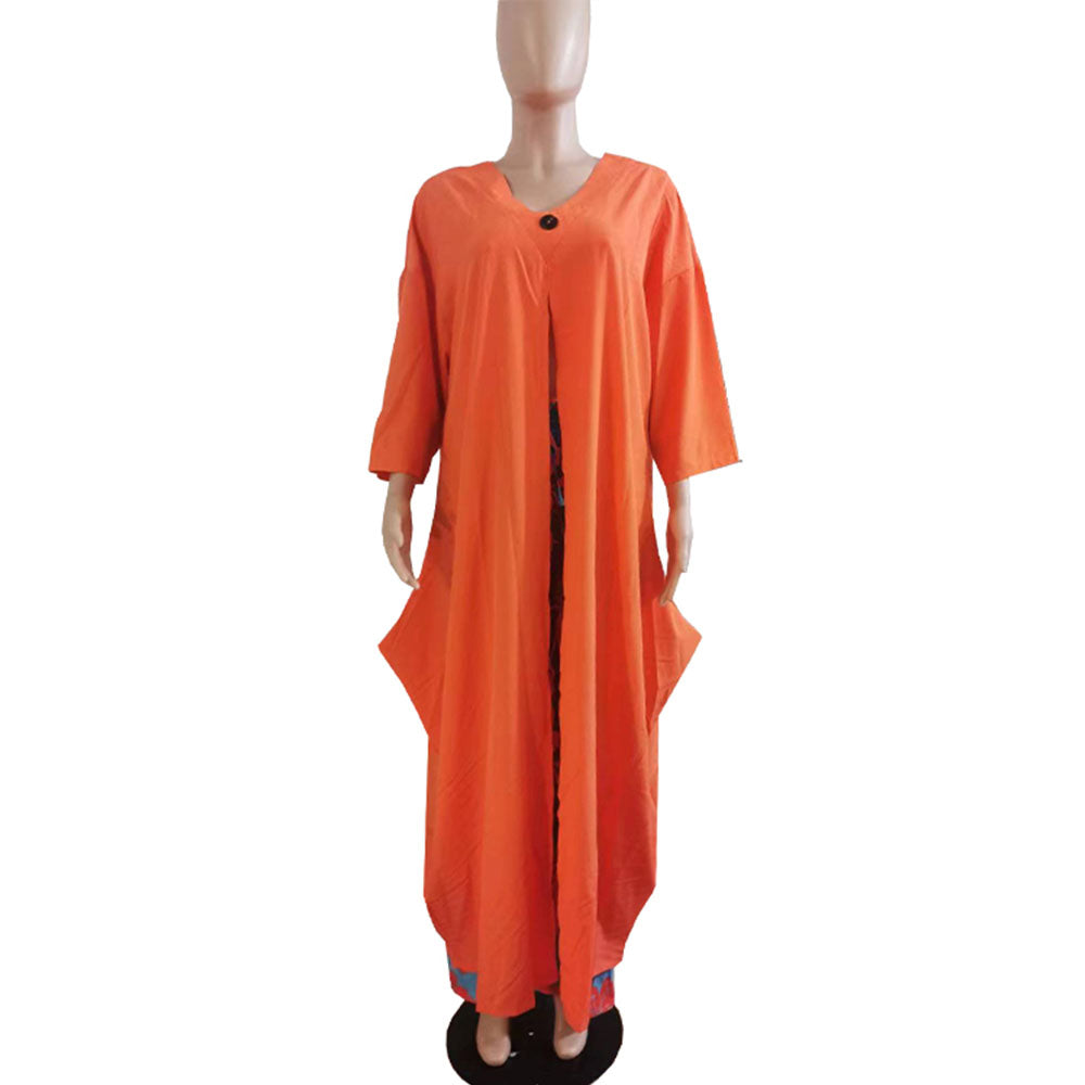 Women'S Spring Summer Letter Print V-Neck Long-Sleeve Top Suit For Women 16