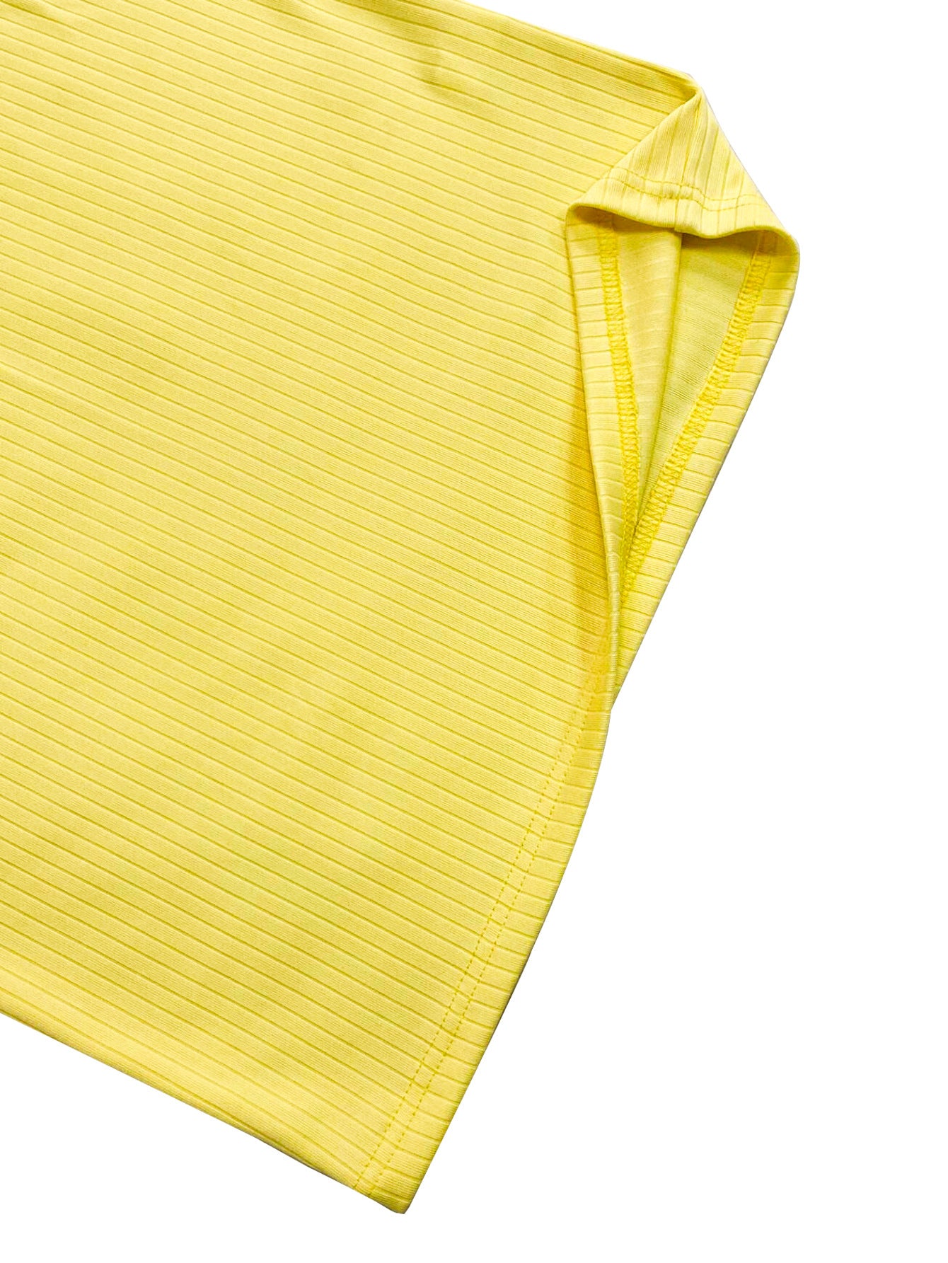 Summer Women's Fashion Round Neck Solid Rib Short Sleeve Sexy Slim Long Dress 22