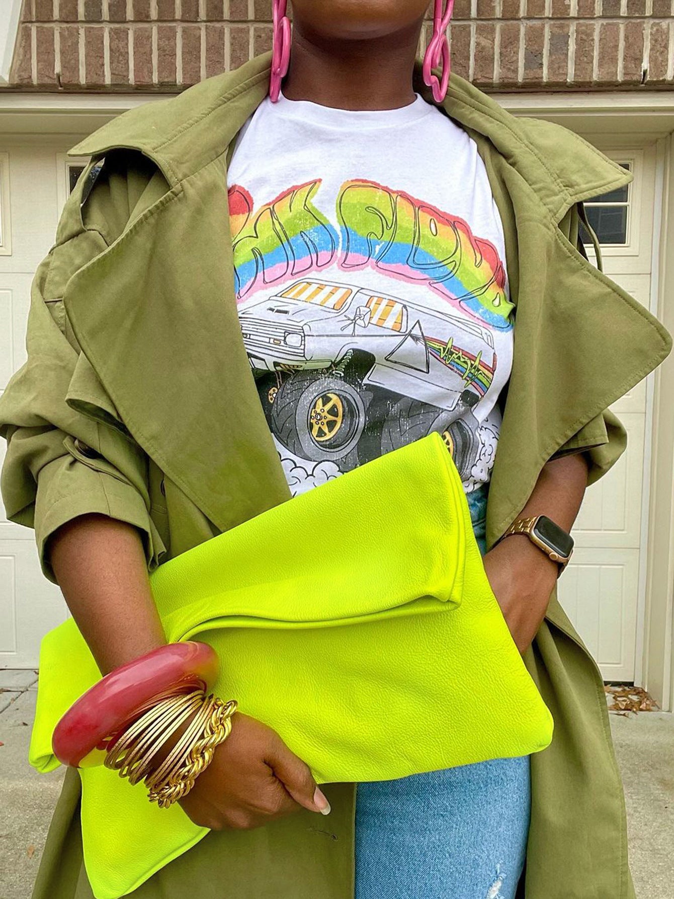 Women Oversized Trench Coat Maxi Turndown Collar Coat 5