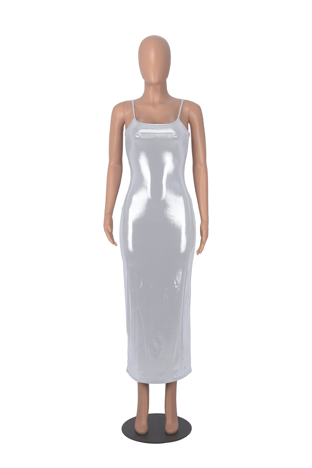 Women knitting suspender Maxi Dress 14