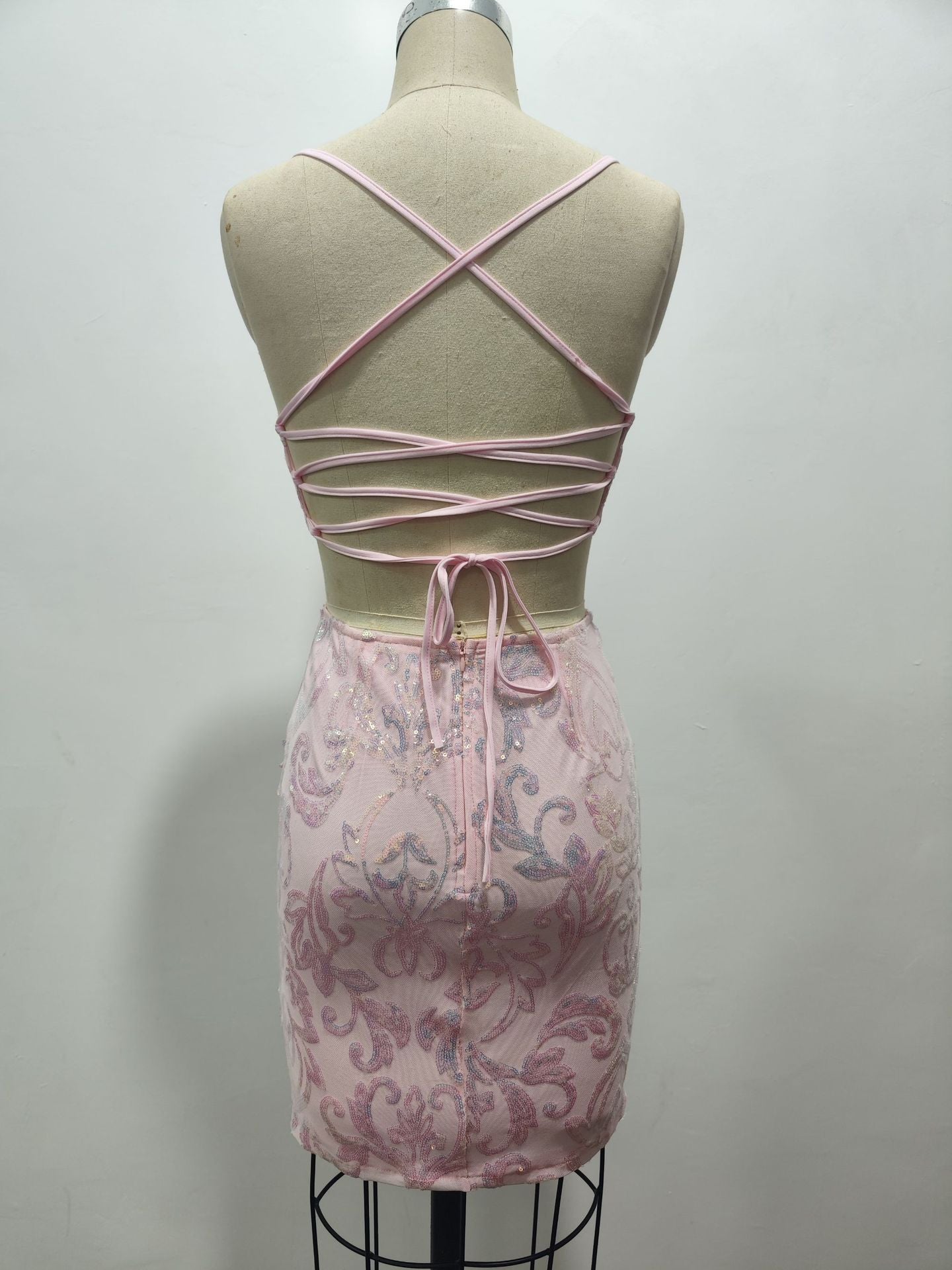 Sexy Fashion Summer Sequin Party Dress 8