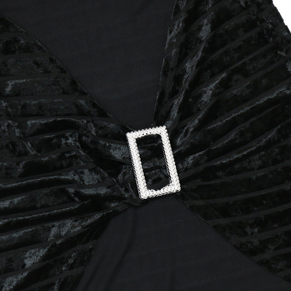 Women's Fashion Round Neck Sleeveless Bodycon Sexy Dress For Women 17