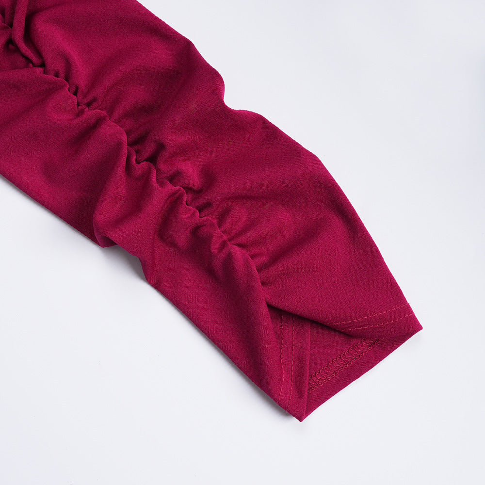 African Women Long Sleeve Formal Party Maxi Dress 24