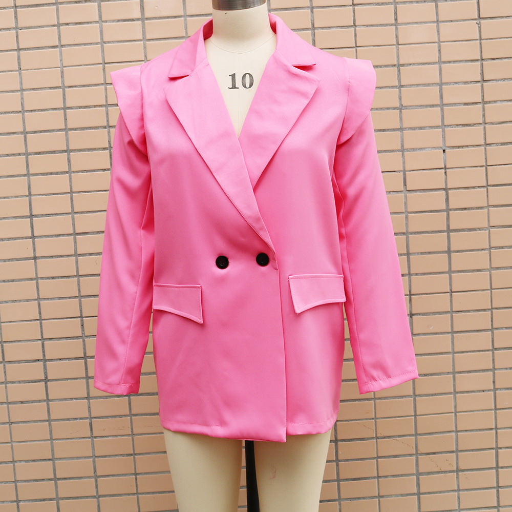 Women Loose Casual Long Sleeve Blazer Jacket 10