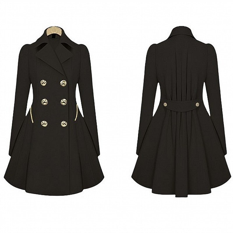 Women's Spring And Autumn Slim Fit Career Jacket Plus Size Women's Coat 13