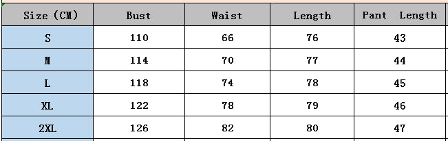 Women's Summer Printing Casual Shirt Shorts 2-Piece Set 6