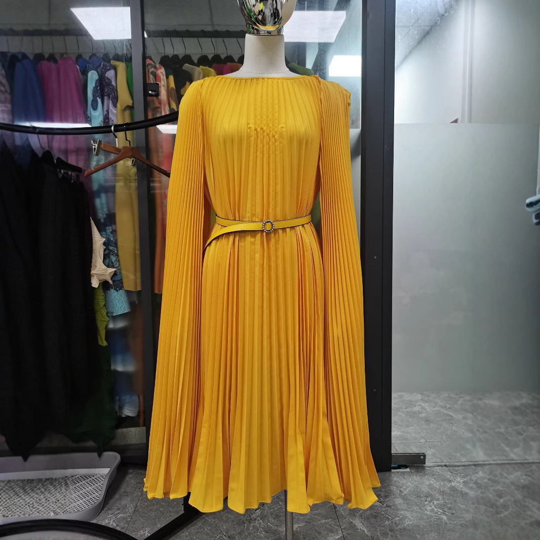 Plus Size Women elegant Solid dress 3