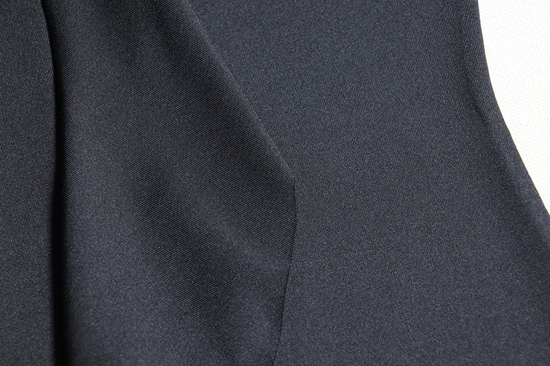 Women's Solid Color Sexy Sleeveless Strap Flower Irregular Trendy Dress 16