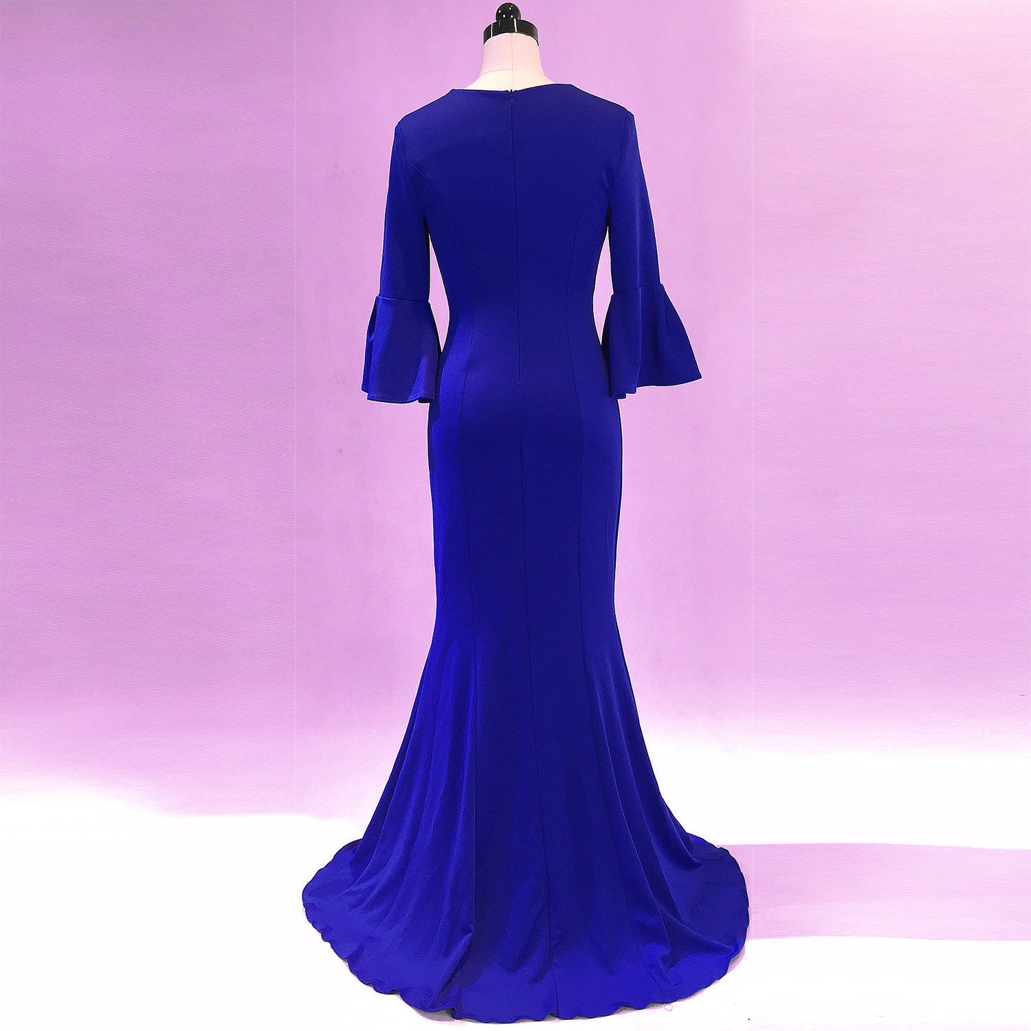 Women Elegant Formal Party Maxi Mermaid Evening Dress 27