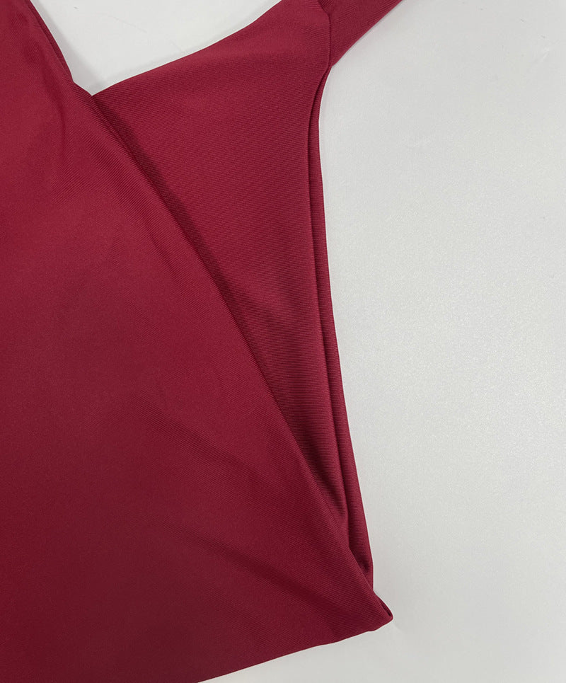 Women Sexy Halter Neck Backless Top and Shorts Two-Piece Set 20