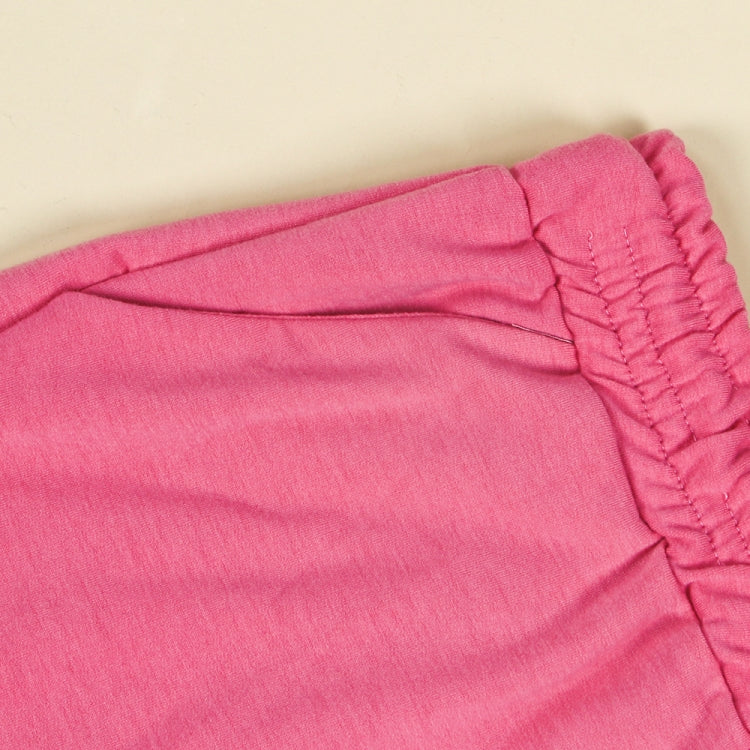 Autumn Casual Pink Crop Top and Sweatpants 2 Piece Tracksuit 6