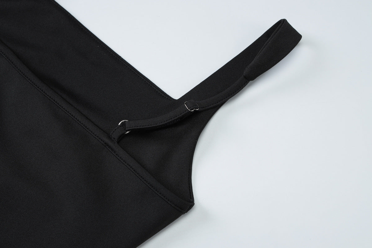 Summer Women's Evening Gown Sexy Low Back High Slit Dress 16