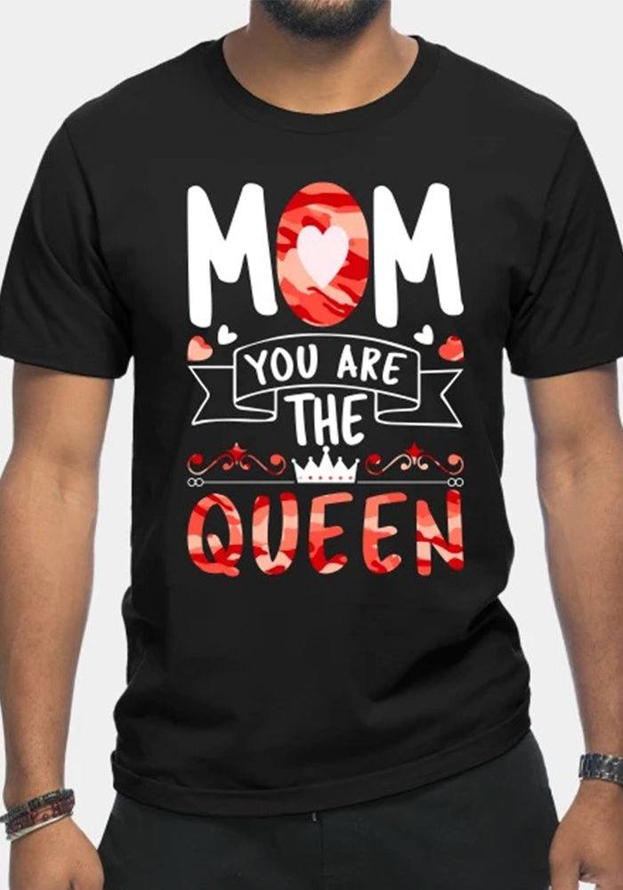 Mother's Day Pattern Print Women's Short-Sleeve T-Shirt