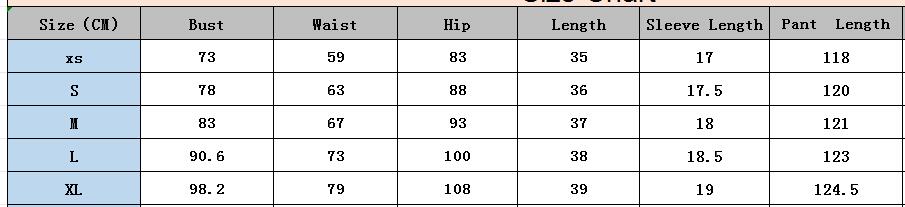 Women's Short Sleeve Round Neck Cop T-Shirt Multicolor Printed Pants Two Piece Set 8