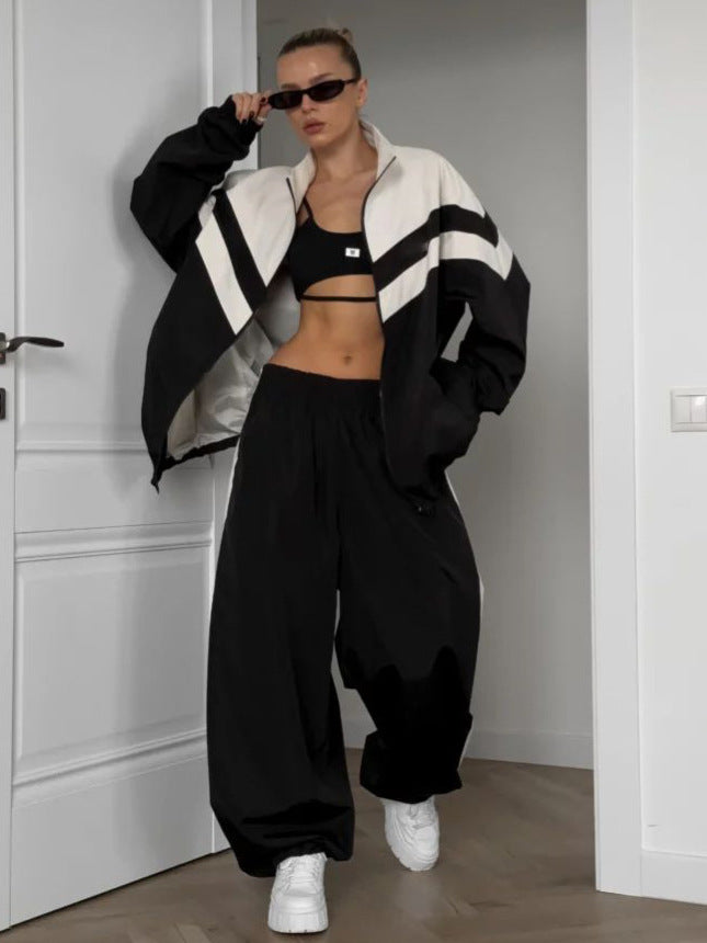 Women Patchwork Two Piece Set 6