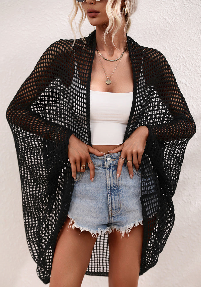 Women Knitting Blouse Beach Holidays Knitting Blouse