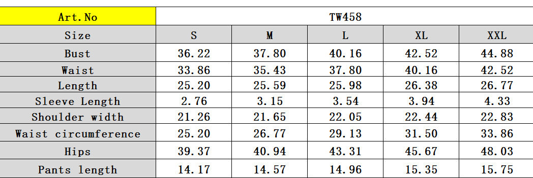 Summer Trendy Loose Round Neck Casual Two-Piece Shorts Set 16