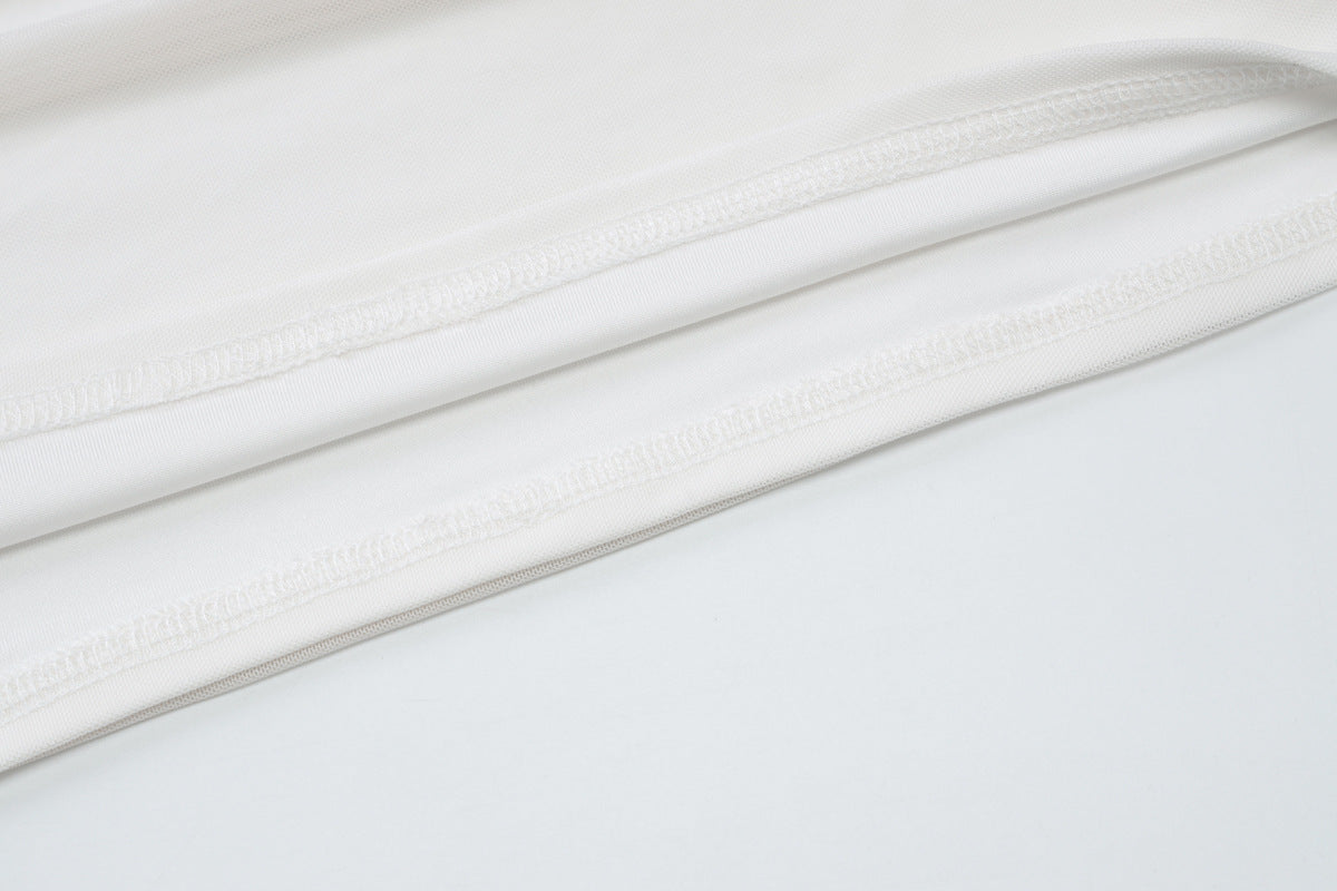 Summer Mesh Patchwork Ribbon Halter Neck Solid Color Bodycon Dress for Women 16