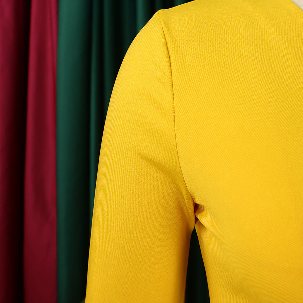 Women's V Neck Chic Bodycon OL Career Africa Plus Size Dress 24