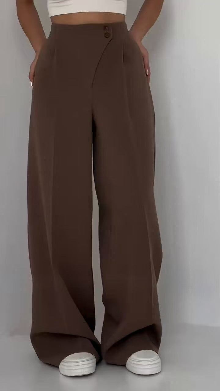 Women Casual Straight Pants 12