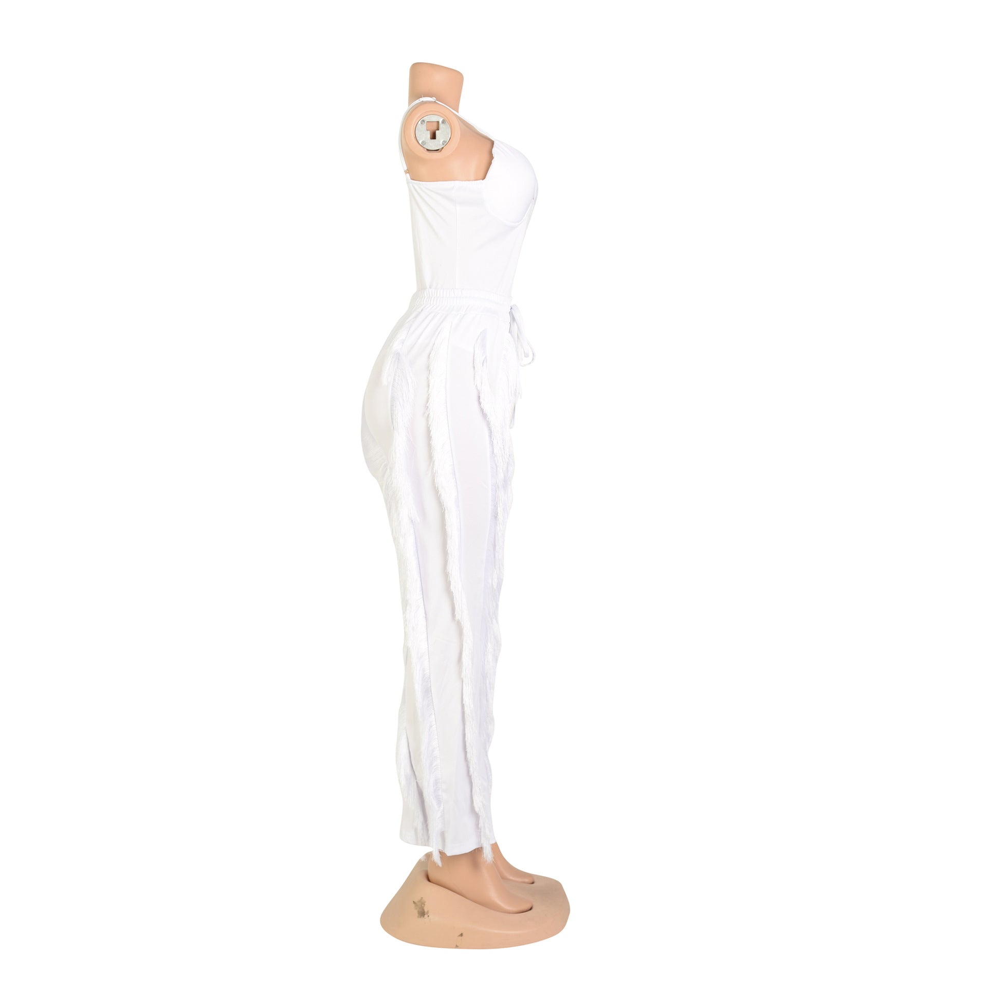 Women's clothing set tassels two-piece pants set 24
