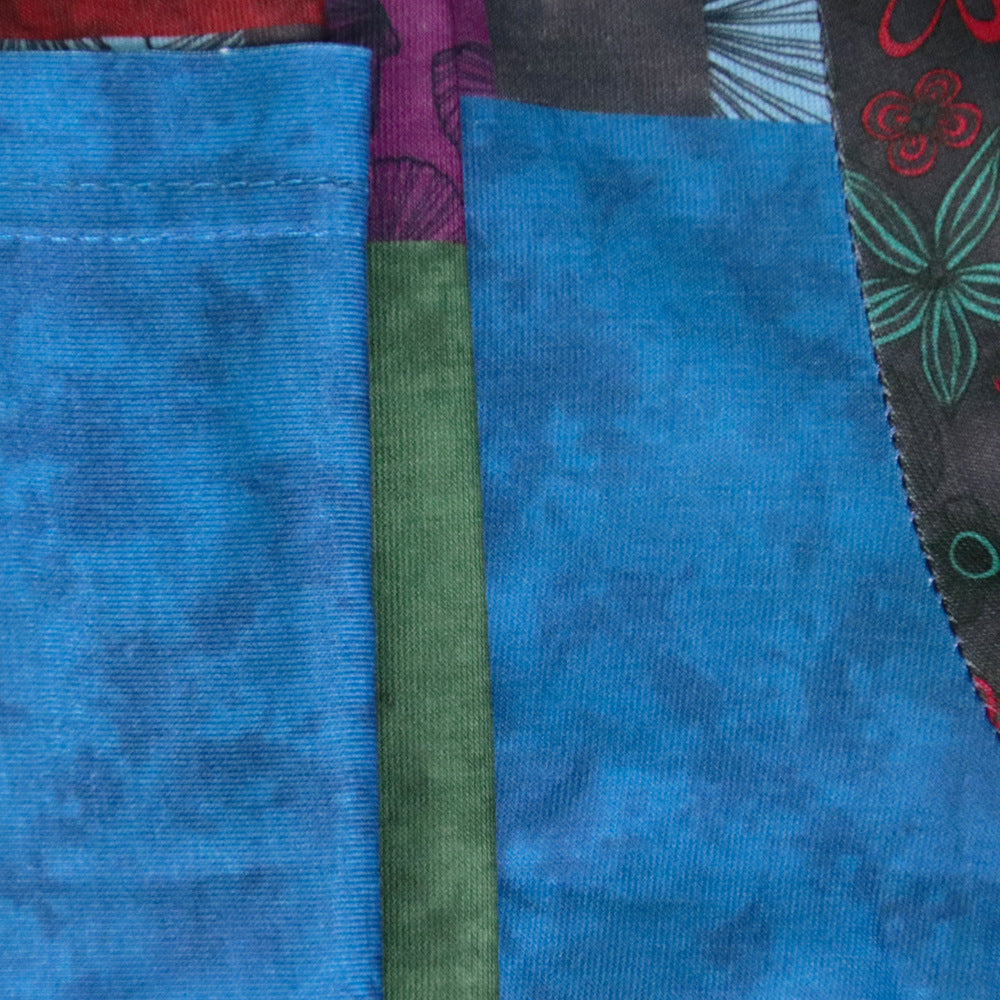 Plus Size Sexy Women's Irregular Printed Wide Leg Loose Street Pants 10