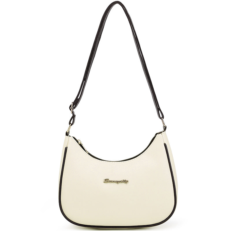 Contrast Color Underarm Bag Ladies Handbag Crossbody Bag Women's Shoulder Bag 16