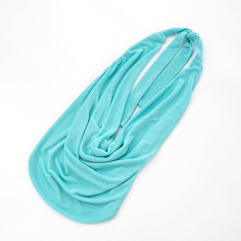 Women V Neck Halter Neck Lace Backless Top and Skirt two-piece suit 21