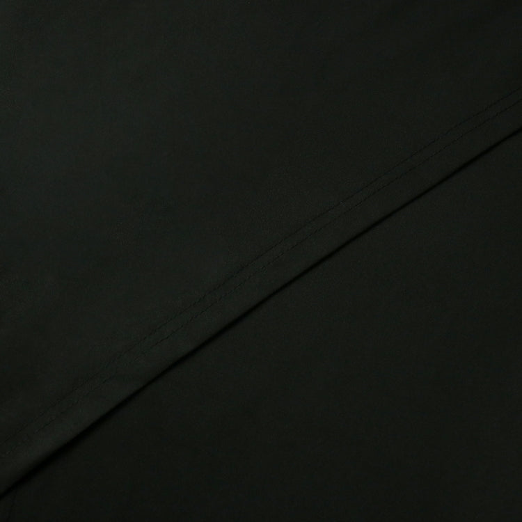 Autumn Formal Black Beaded Short Sleeves Slit Evening Dress 8