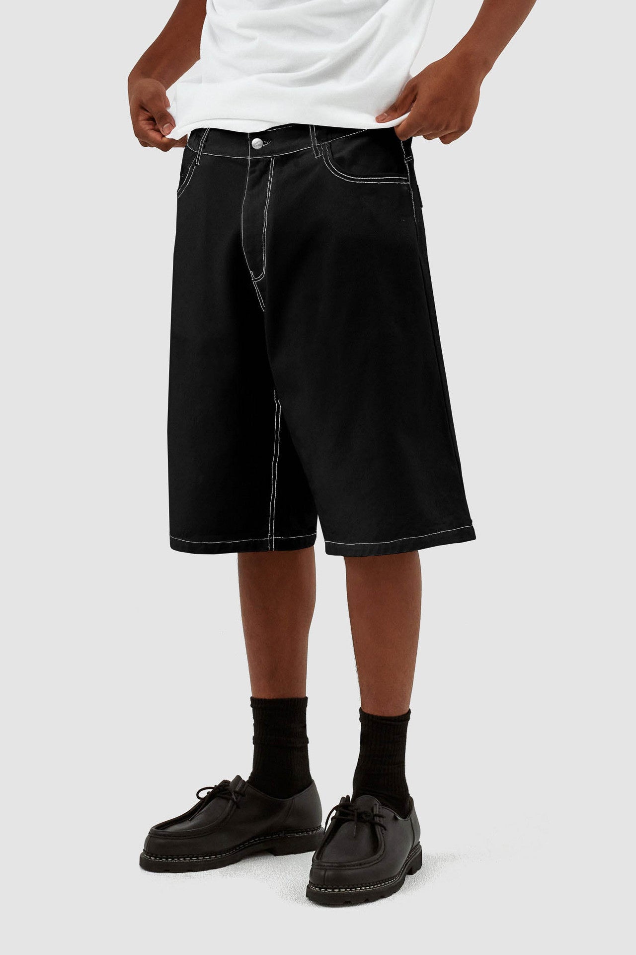 Men’s Denim Midi Shorts 7