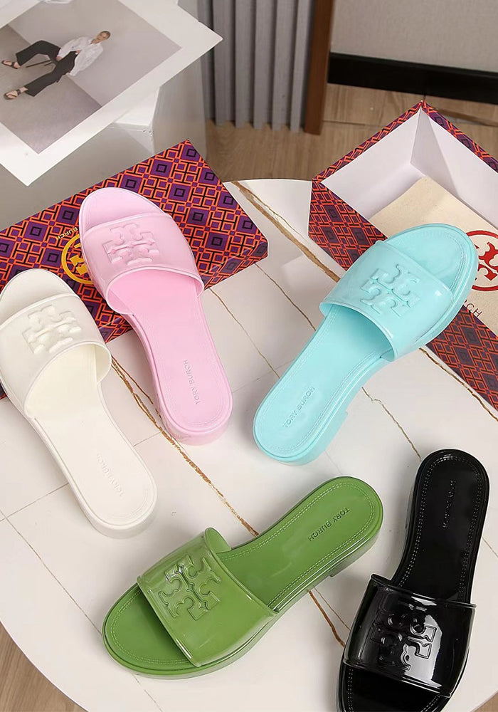 Fashion Medium Heel Slippers