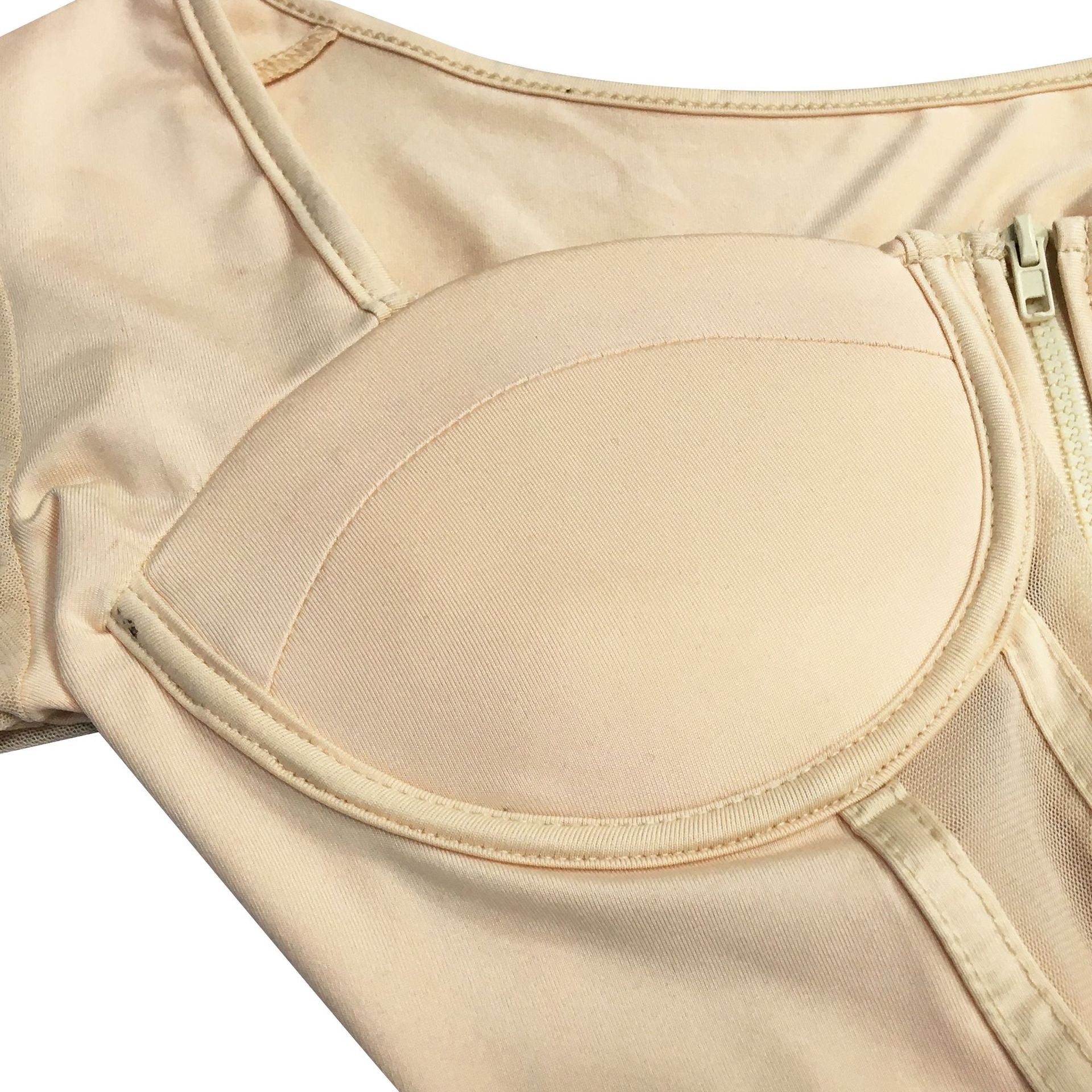 Women Mesh See-Through Long-Sleeved Top and Shorts Two-Piece Set 36